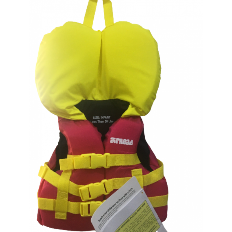 Airhead Infant Live Vest Red/Yellow