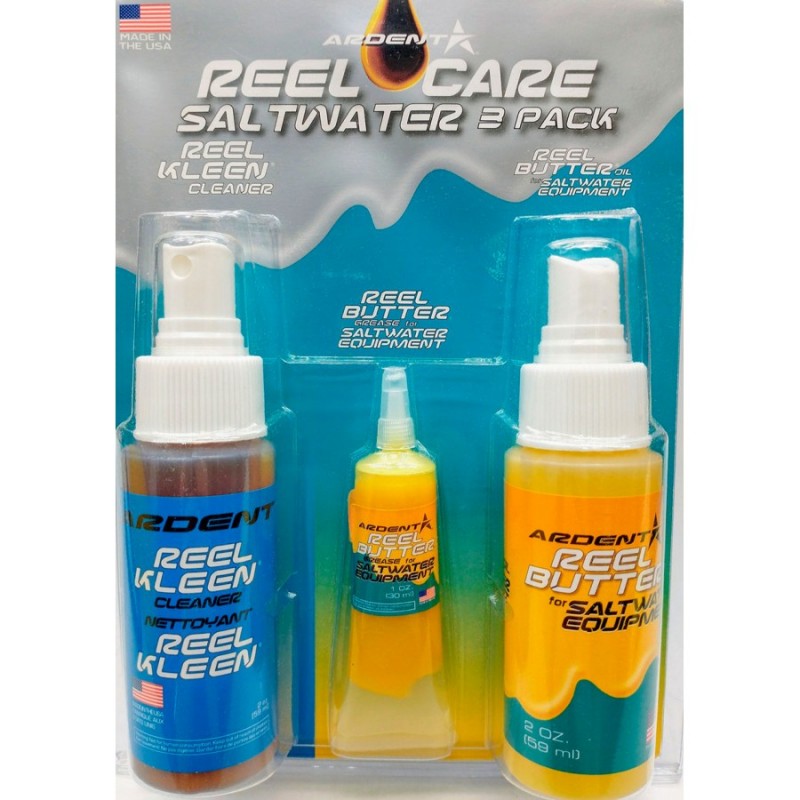 Ardent Reel Care Saltwater 3 Pack