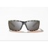 Bajío Sunglasses Bales Beach, Gray Camo Matte/Silver Mirror Plastic