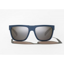 Bajío Sunglasses Caballo Blue Matte/Silver Mirror Poly