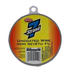 Berkley 7Strand Uncoated Wire  40 LB / 30FT