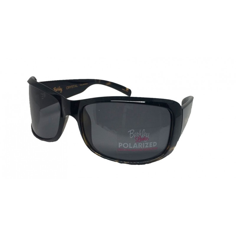 Berkley Polarized Sunglasses Black Demi , Smoke