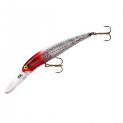 Bomber Deep Long A Fishing Lure - Silver Flash/Red Head - 4 1/2 in
