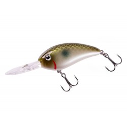 Bomber Fat Free Fingerling 3/8 oz, Green Pearl Shad