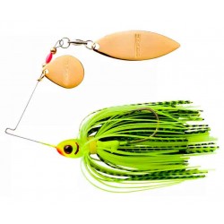Booyah Tandem Blade 1/4 Oz Chartreuse/Chartreuse Shad