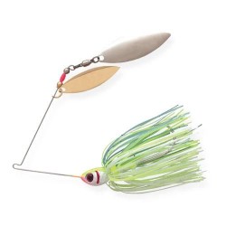 Booyah Double Willow Blade 1/2 Oz Chartreuse Pearl Shad