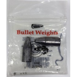 Bullet Weights 1 oz, 2 pcs