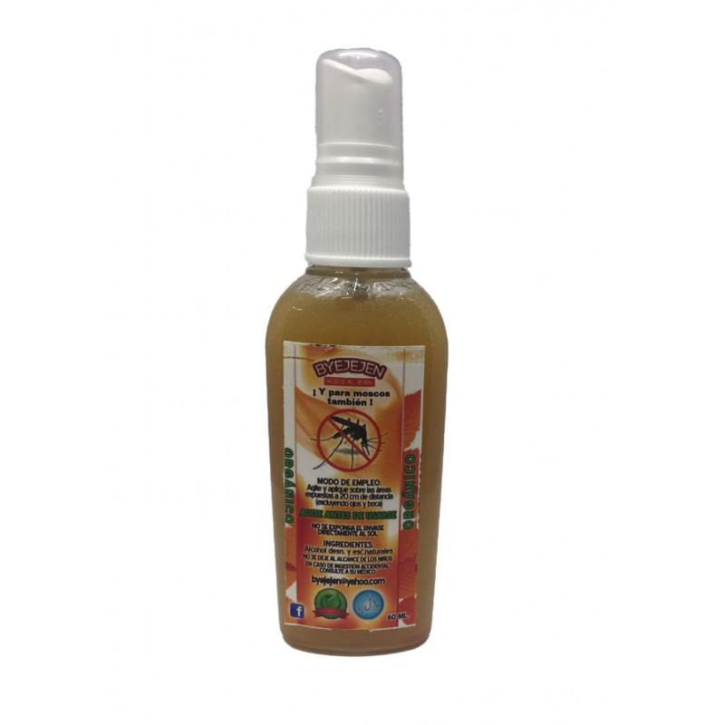 Byejejen Repelente Mosquitos Orgánico 60 ml