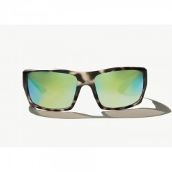 Bajío Sunglasses Nato Ash Tortoise Matte / Green Mirror Poly