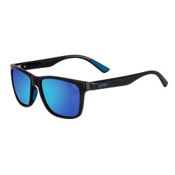 Berkley Polarized Sunglasses Gloss Black/Smoke/Blue Mirror