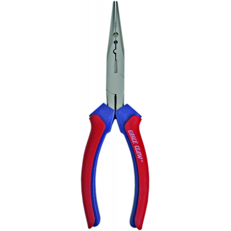 Eagle Claw Long Nose Pliers 8"