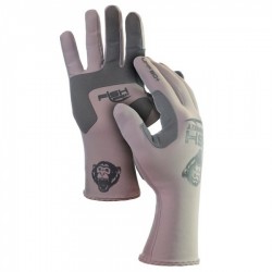 Fish Monkey Full Finger Guide Glove Light Grey XL