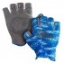 Fish Monkey Stubby Guide Glove Blue Water Camo M