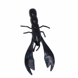 Gloton Cangrejo 3.8'' Negro Azul, 8 pcs