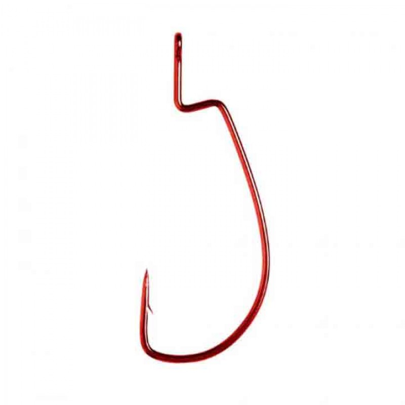 Lazer Sharp Red EWG Oversize Magworm Hook 4/0, 5 pcs
