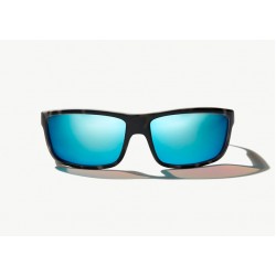 Bajío Sunglasses Polarized Grey Squall Tort Matte / Blue Mirror Poly
