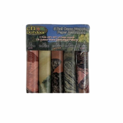 Rivers Edge 5 Roll Camo Wrapping Paper Assorment