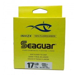 Seaguar InvizX Fluorocarbon "Clear" 17 lbs 200 Yds