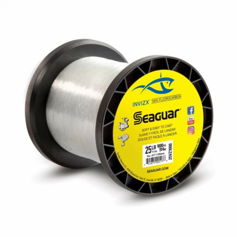 Seaguar Invizx Fluorocarbono "Clear" 25 Lb 1000 Yd