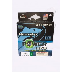 Power Pro Maxcuatro Moss Green 30 lbs 150 Yardas