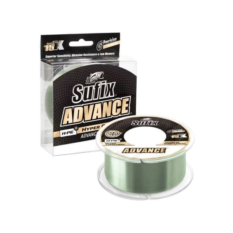 Sufix Linea Advance Hyper Copolymer 40 lb 330 yd Verde