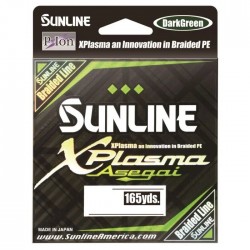 Sunline Xplasma Asegai  Braided line 50 lb 165 yds 