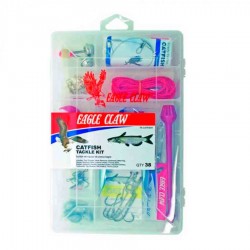 Eagle Claw  Catfish Tackle Kit, 38 pcs
