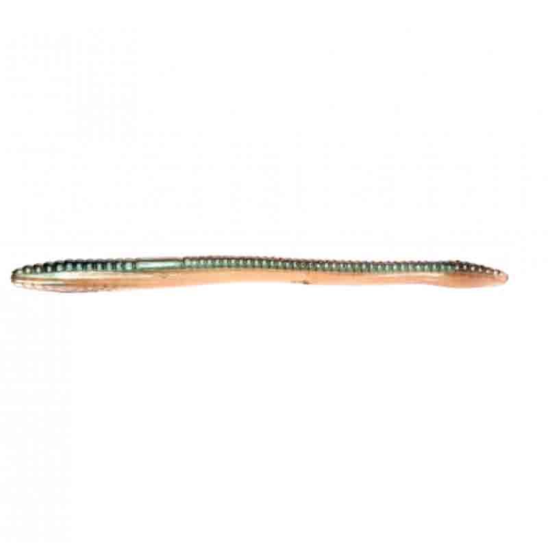 Zoom Finesse Worm 4.5'' Natural Green 20 pcs