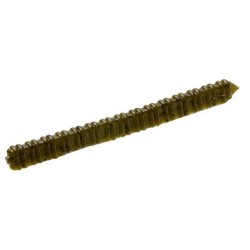 Zoom Centipede Finesse Worm 4" Green Pumpkin, 20 pcs
