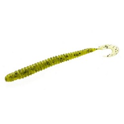 Zoom Dead Ringer Finesse Worm, 4" Watermelon Seed, 20 pcs