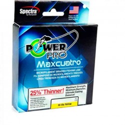 Power Pro Maxcuatro 65 lbs 150 yds Hi-Vis Yellow