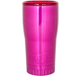Silver Buffalo Pink 20 Oz. Stainless Steel Tumbler