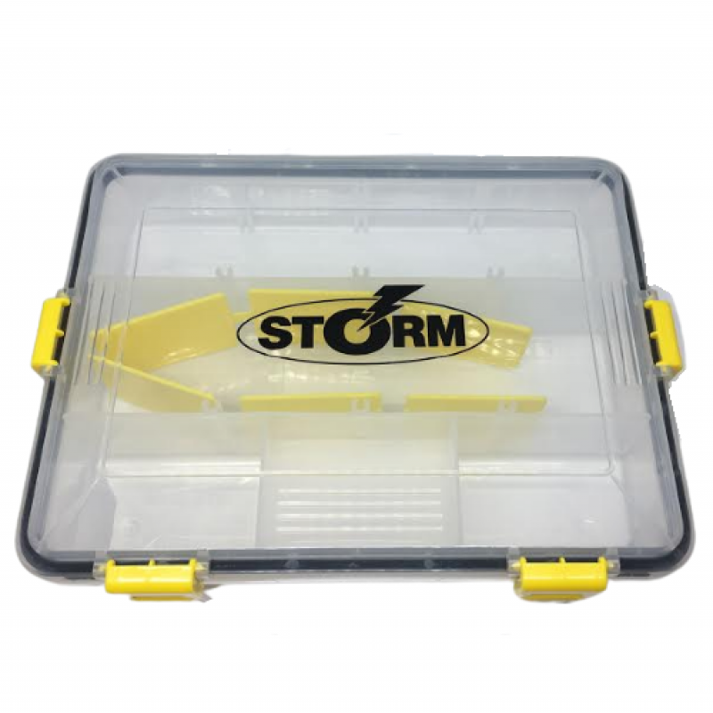 Storm Caja Reforzada Clear/Yellow Small 16STORGS