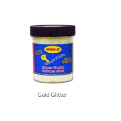 Spike-It Jig-N-Coat 2 oz Gold Glitter