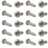 Marpac Stainless Steel Self-Tapping Screw  Phillips Pan Head 10X1/2, 6 pcs