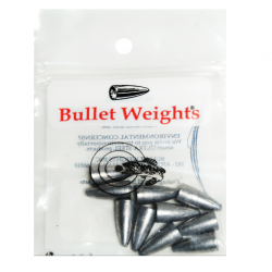 Bullet Weights 1/16 oz, 5 pcs