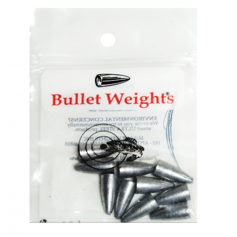 Bullet Weights 1/16 oz, 5 pcs