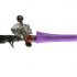 Rod Glove  Standard Spinning 5.5' Purple