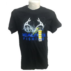 Real Tree Camiseta Negra XL