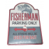 De Pesca Lamina Adorno Mediana Fisherman Parking