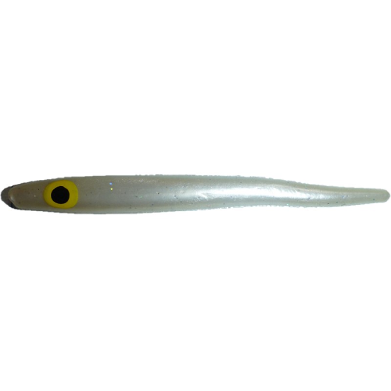 Yum Swurm 10'' Silver Shad 4 pcs