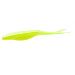 Zoom Salty Super Fluke 5.25'' Chartreuse Pearl,10 pcs