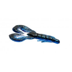Zoom Super Speed Craw, 4" Black Sapphire, 8 pcs