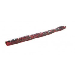 Zoom Magnum Finesse Worm 5" Red Bug, 10 pcs