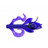 Yamamoto Kreature 4" Purple Emerald Flake 7 pcs