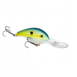 Strike King Pro-Model Series 10XD Extra Deep 2 Oz.Chartreuse Sexy Shad