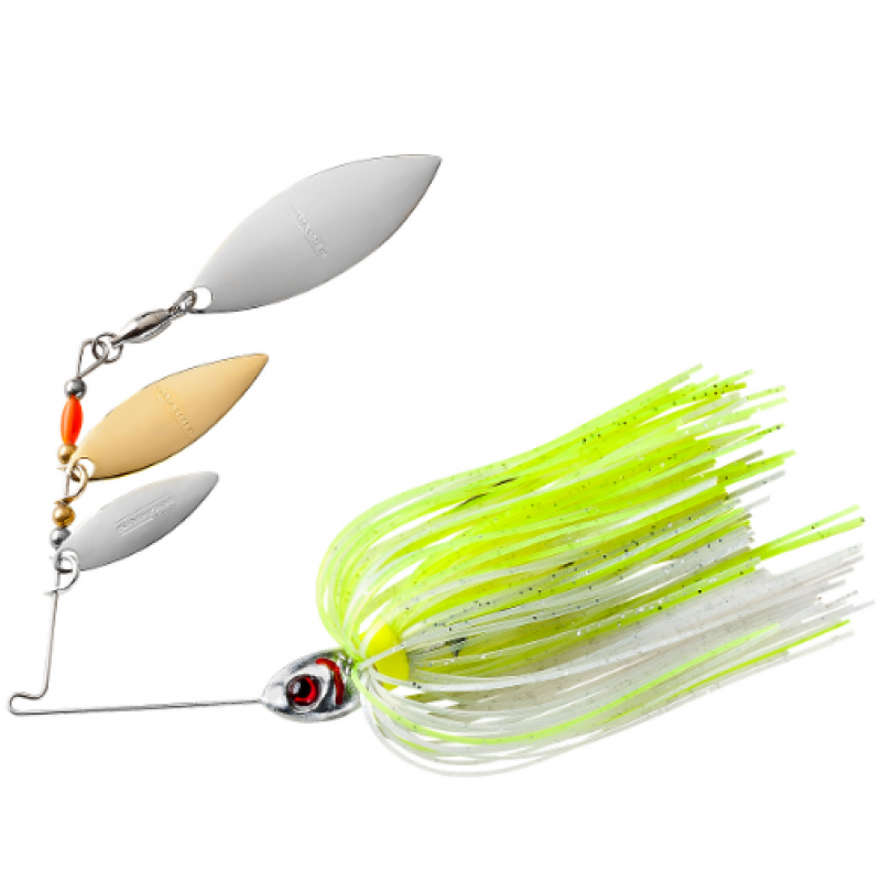 Booyah Mini Shad 3/16 Oz Chartreuse/Silver Chartreuse