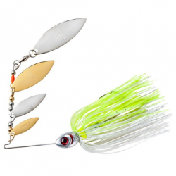 Booyah Super Shad 3/8 Oz Chartreuse/Silver Chartreuse