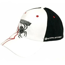 Spiderwire White & Black Snapback Hat