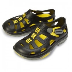 Shimano Zapatos Marinos EVAIR Black/Yellow 25 cm